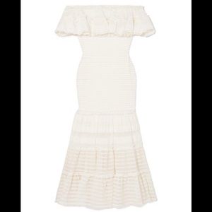 NWT Jonathan Simkhai 3/4 length off-shoulder dress